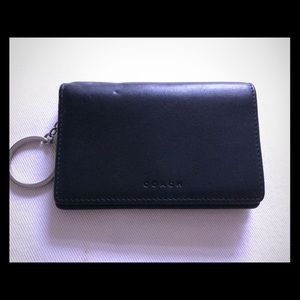 Vintage leather Coach coin purse
